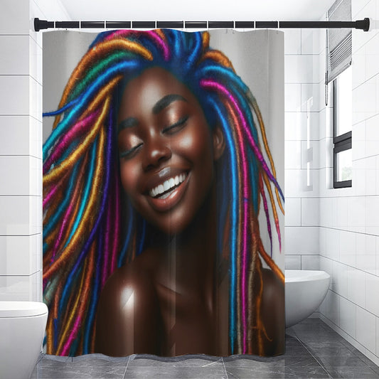 Locced Bliss Shower Curtain