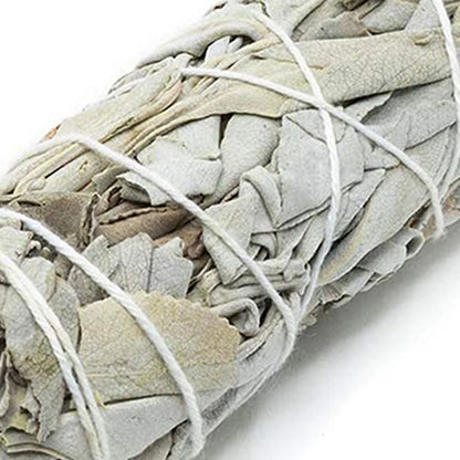 Natural White Sage Burner Bundle Incense Stick Purification Smoky Palo Santo Incense Room Aromatherapy Fragrance Yoga Meditation