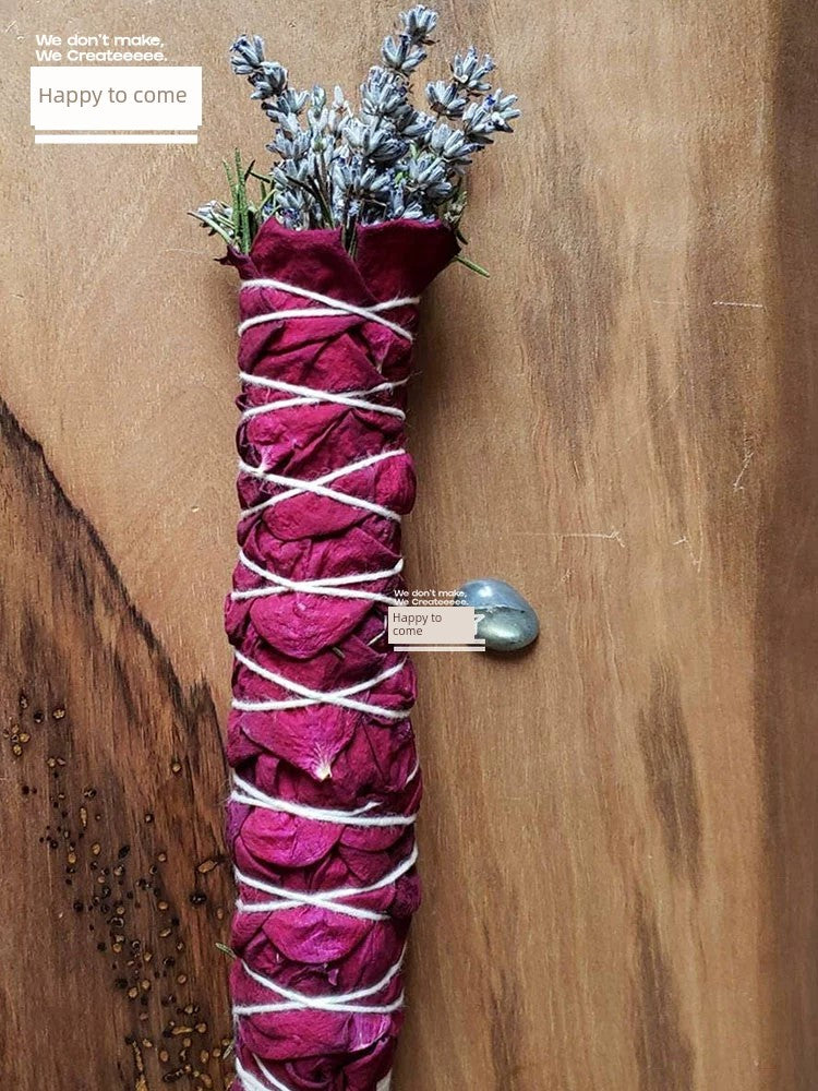 Rose, Lavender, and Rosemary Aromatherapy Incense