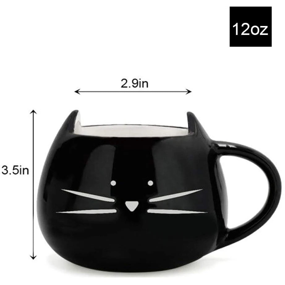 Cat Mug | Cat Coffee Mug | Ceramic Meow Mugs